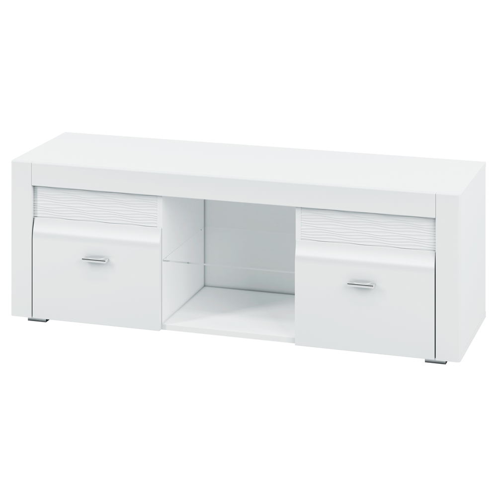 Szafka RTV Botten biała - zdjęcie 1