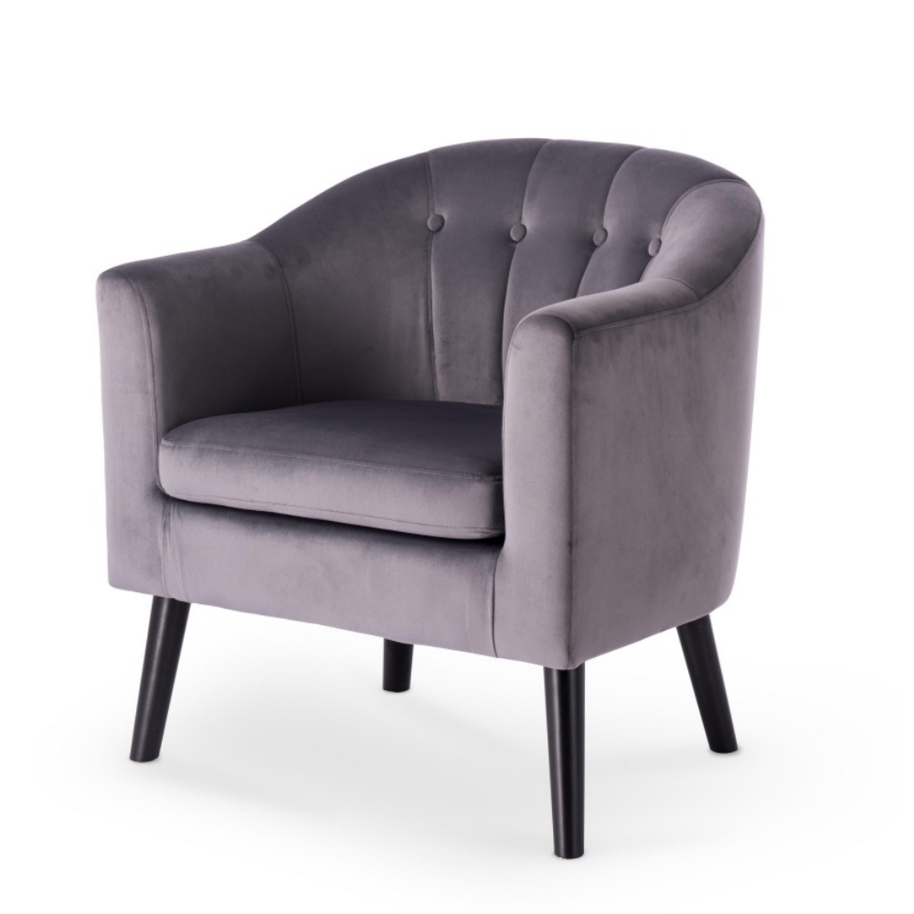 Fotel Soito popielaty - zdjęcie 1