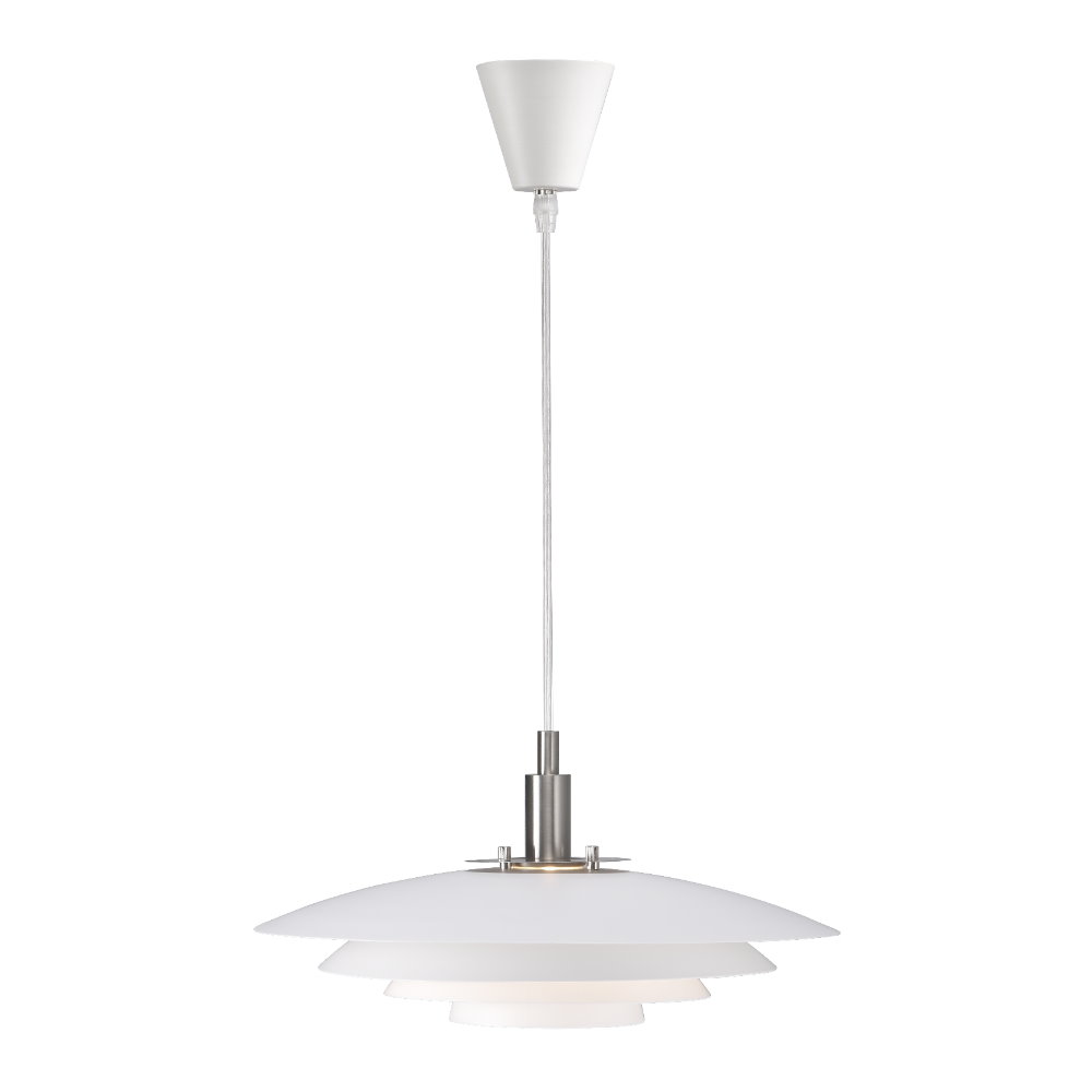 Lampa wisząca Bretagne biała - zdjęcie 1