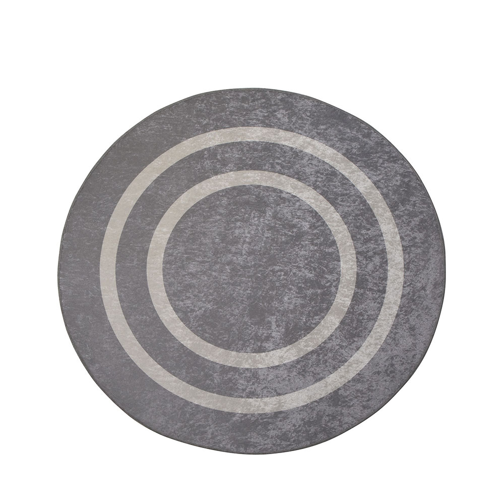 Dywan okrągły Addraw średnica 140 cm beżowy - zdjęcie 1