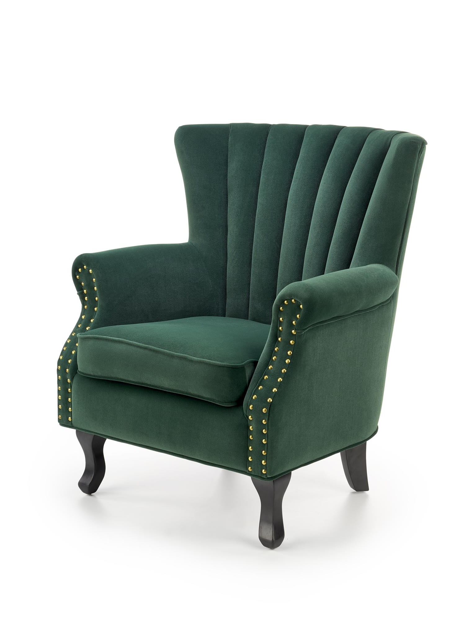 Fotel wypoczynkowy Wisevent zielony - zdjęcie 1