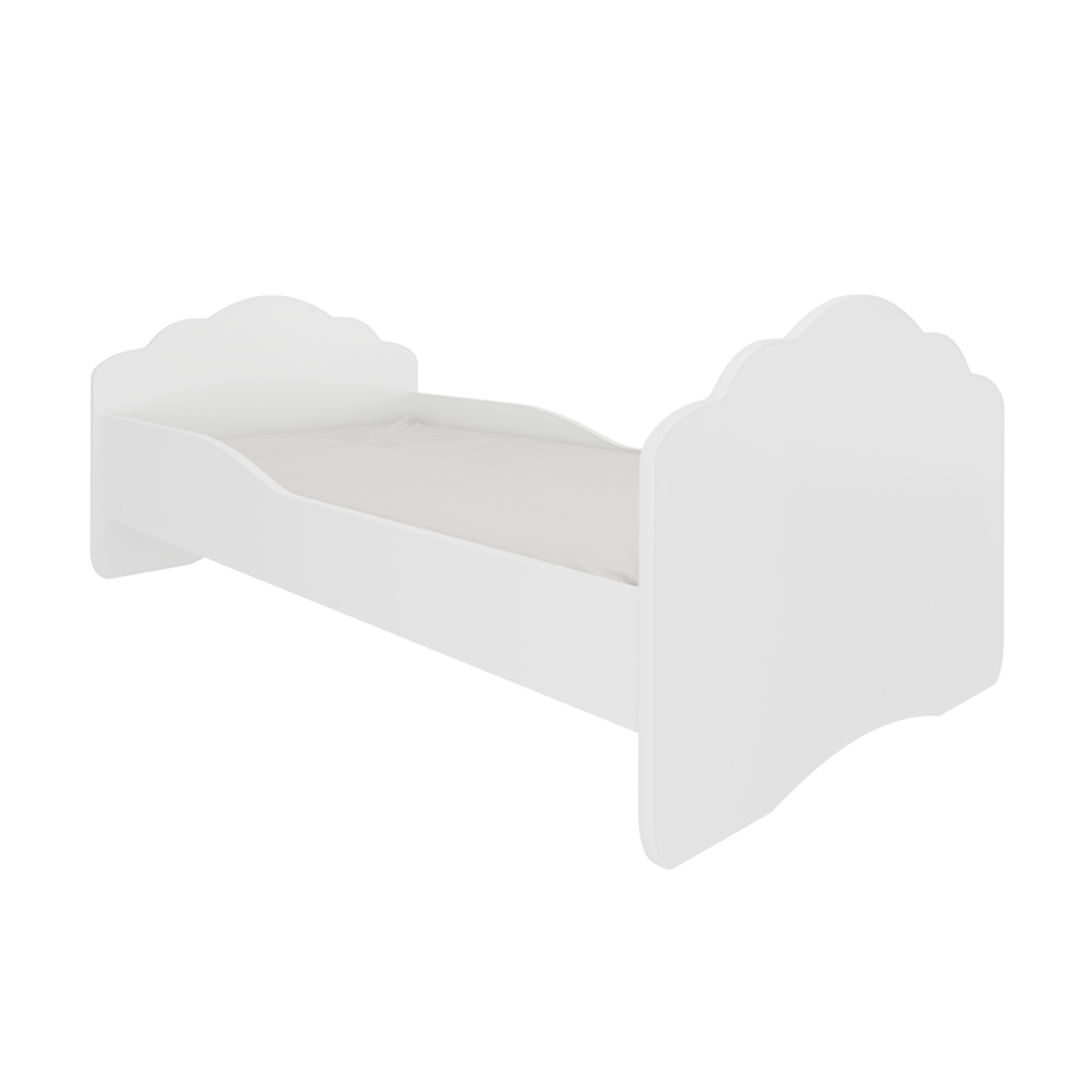 Łóżko dziecięce Sissa 140x70 cm białe - zdjęcie 1