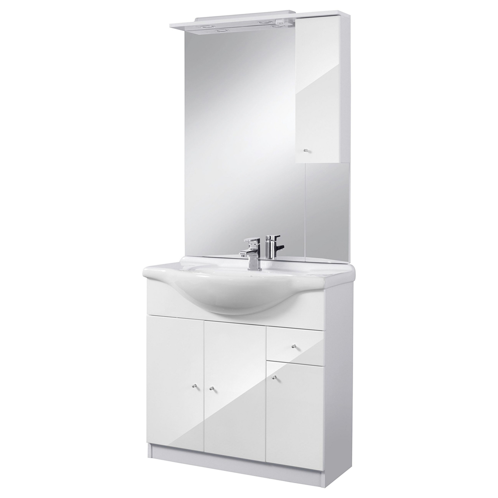 Zestaw mebli łazienkowych Belgos 85 cm - zdjęcie 1