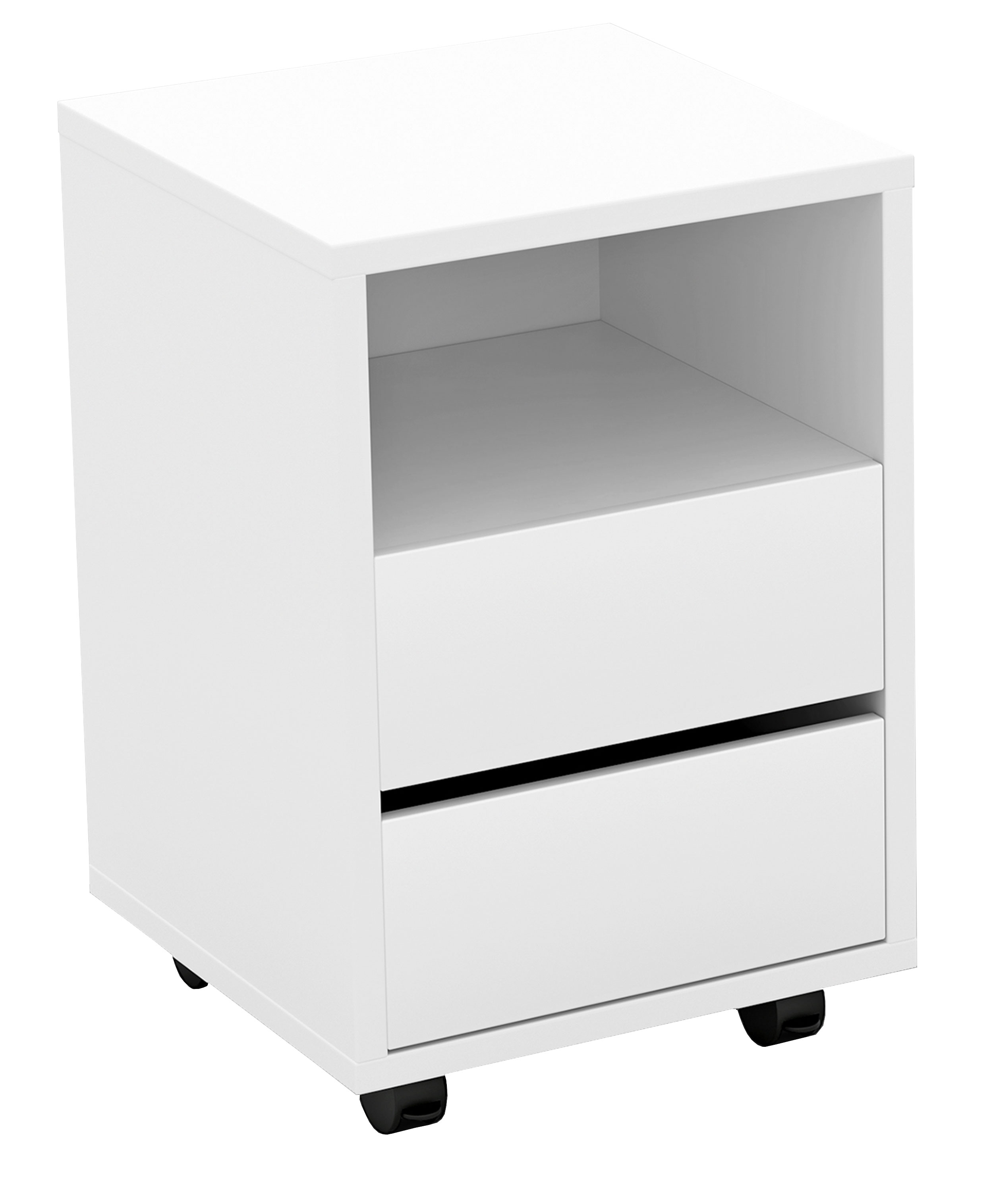 Kontenerek do biurka Vinels biały - zdjęcie 1