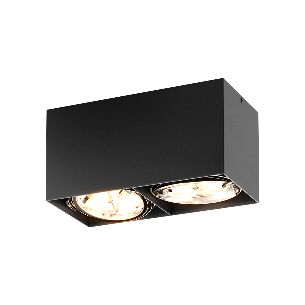 Spot Gabella czarny x2 24x12 cm - zdjęcie 1