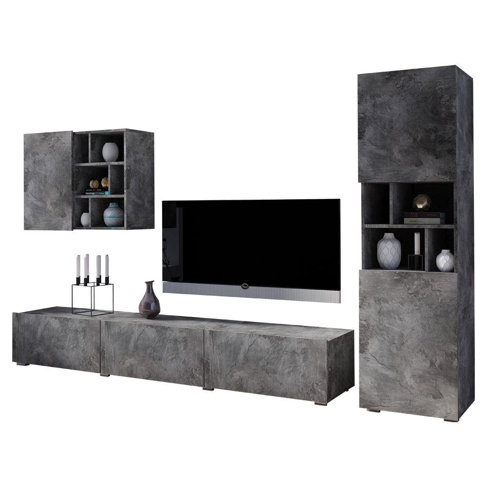 Meblościanka Aksel duża Schiefer - zdjęcie 1