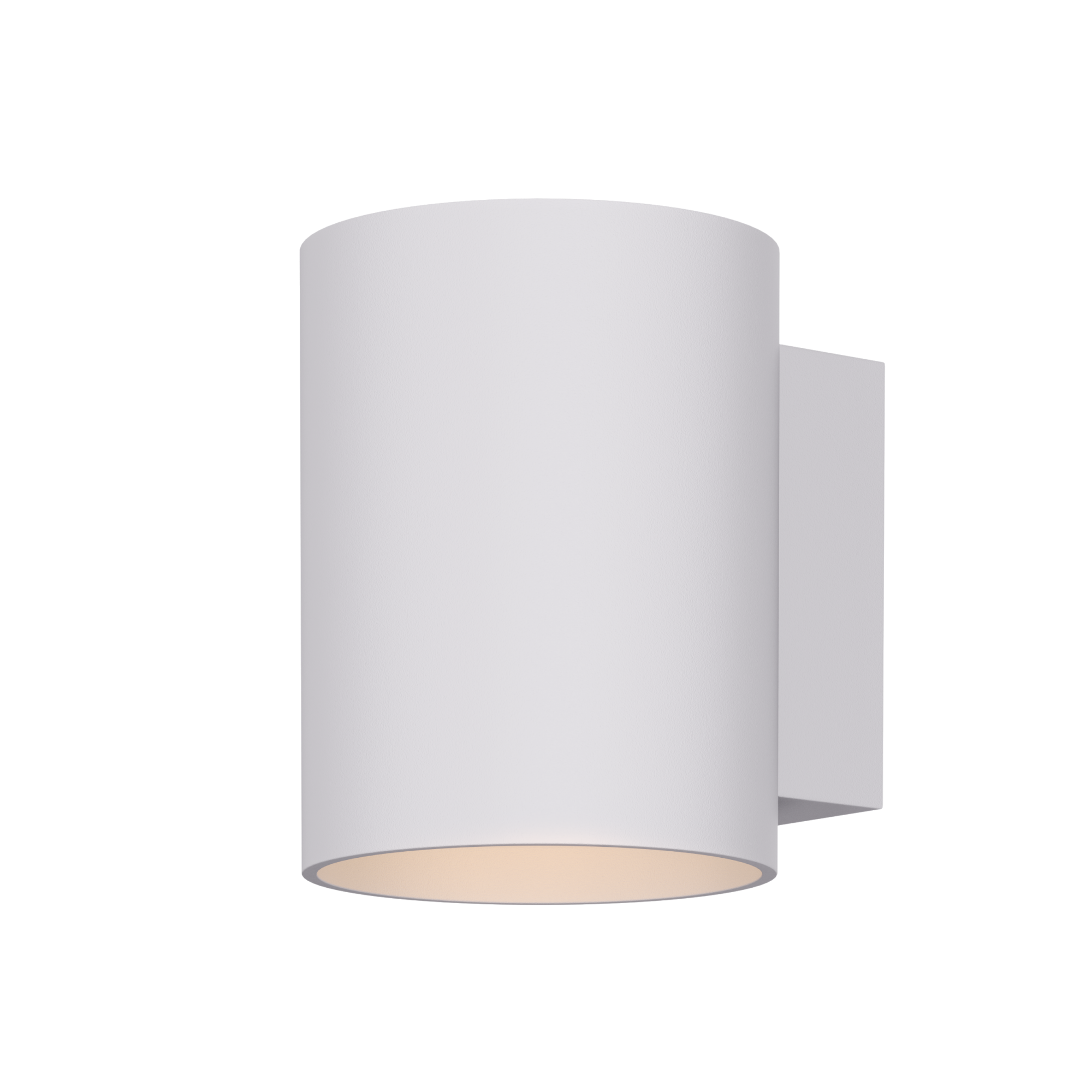 Kinkiet Barnett okrągły biały - zdjęcie 1