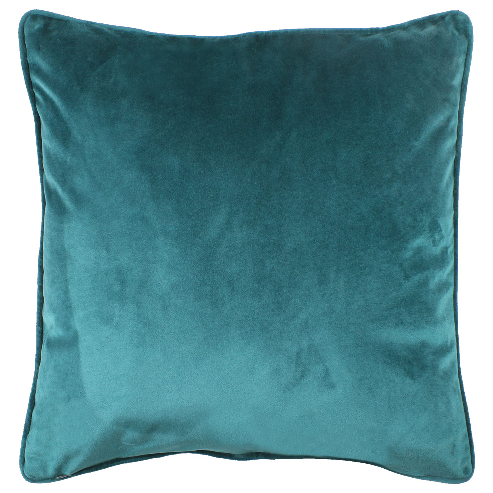 Poduszka Cryn 45x45 cm turkusowa - zdjęcie 1