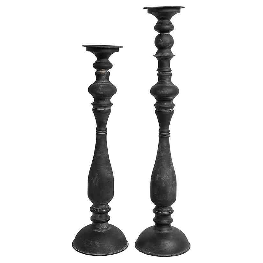 Świecznik Thelamin czarny 66 cm - zdjęcie 1