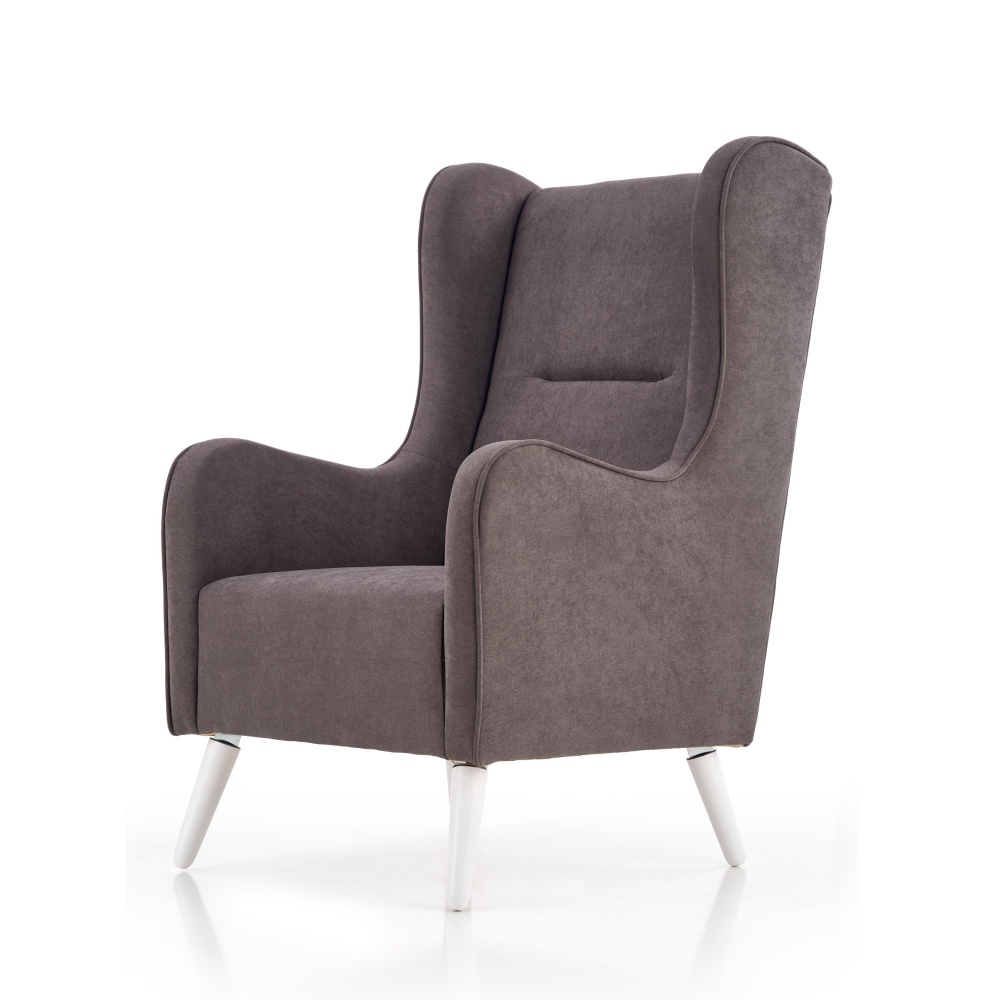 Fotel Calles ciemnopopielaty