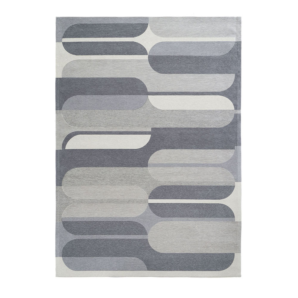 Dywan łatwoczyszczący Kaeo szary geometria - zdjęcie 1