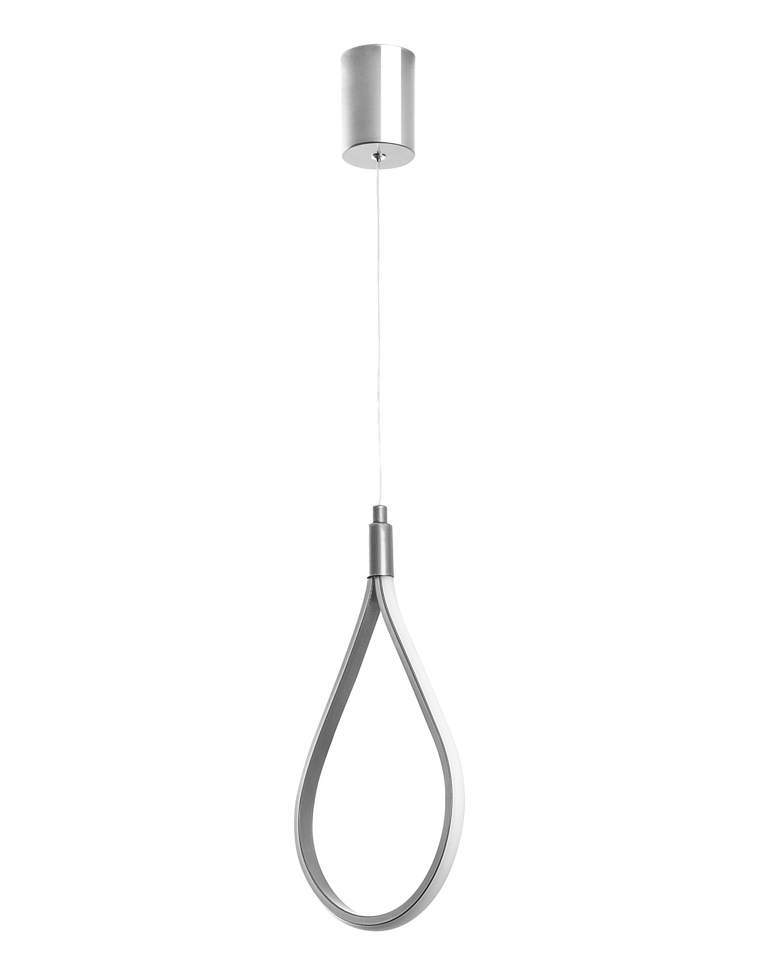 Lampa wisząca Gotory chromowana - zdjęcie 1