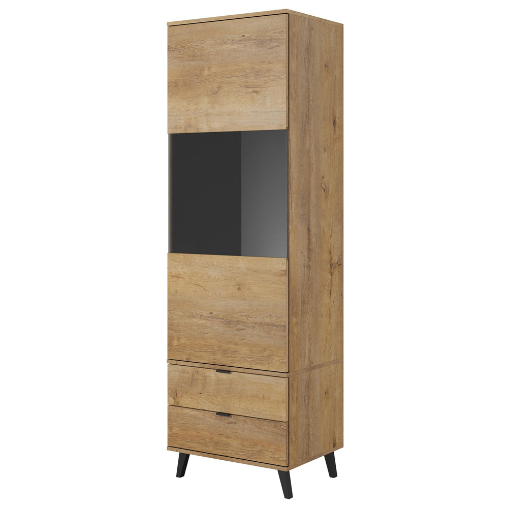 Witryna stojąca Nurdires z przeszkleniem - zdjęcie 1