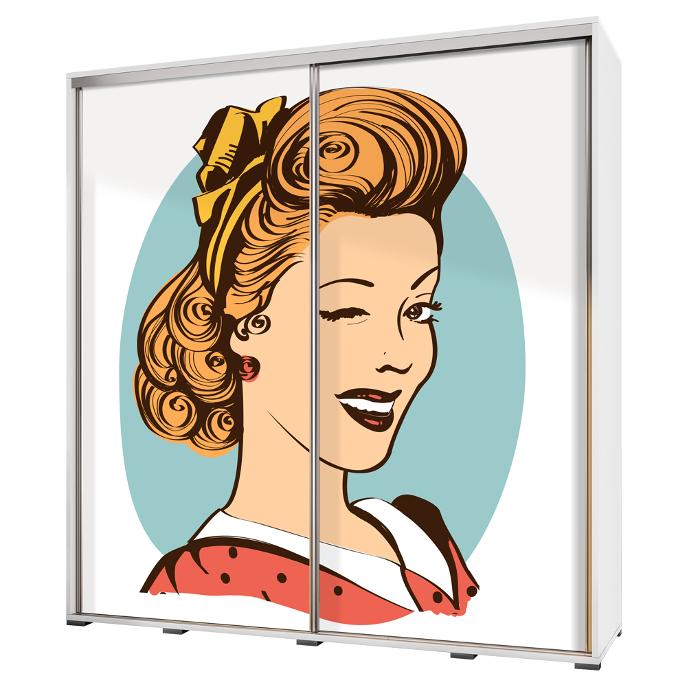 Szafa Wenecja 205 cm Pin-up girl - zdjęcie 1