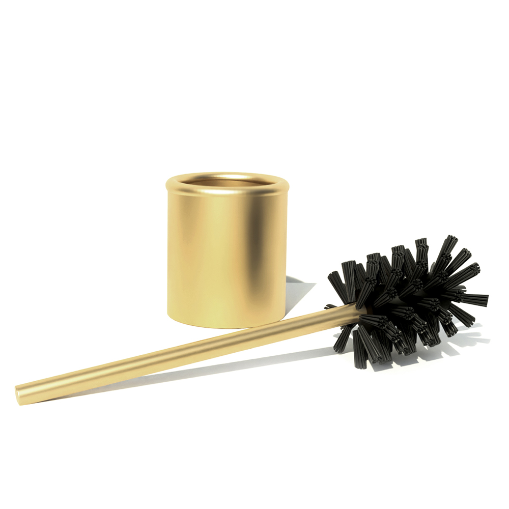 Szczotka do WC Murielo złota - zdjęcie 1