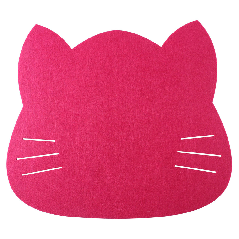 Podkładka pod talerz Sandbraun 38x34 cm różowa - zdjęcie 1