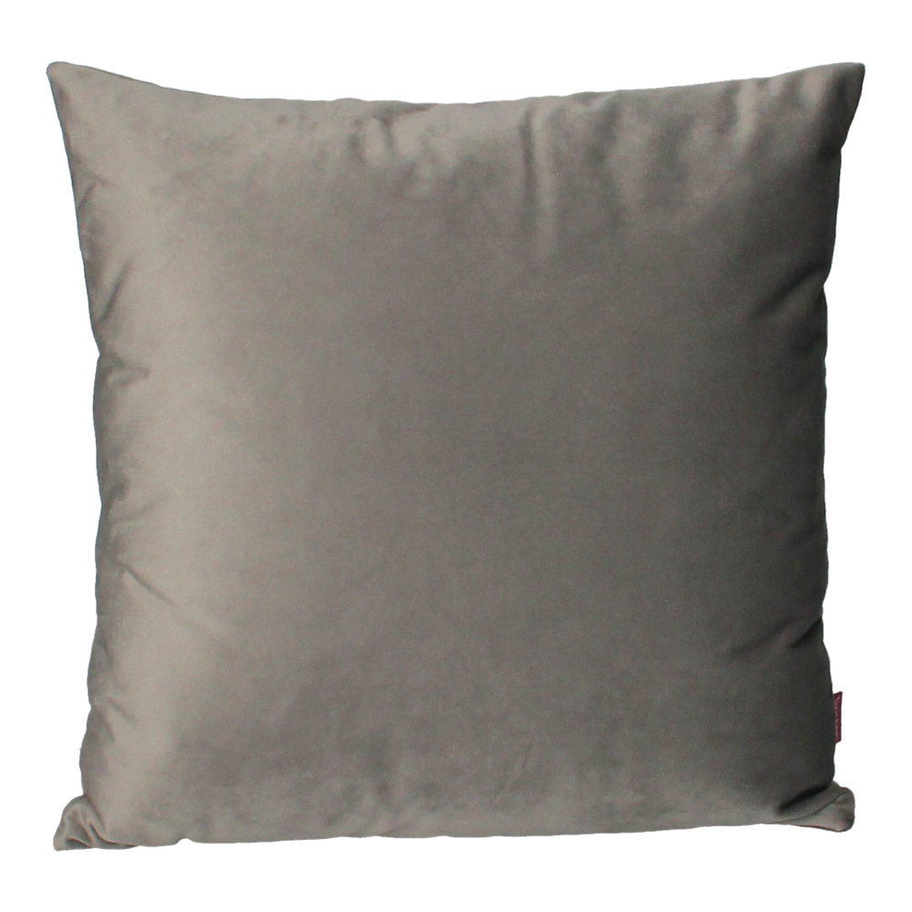 Poduszka welurowa Viletto szara - zdjęcie 1