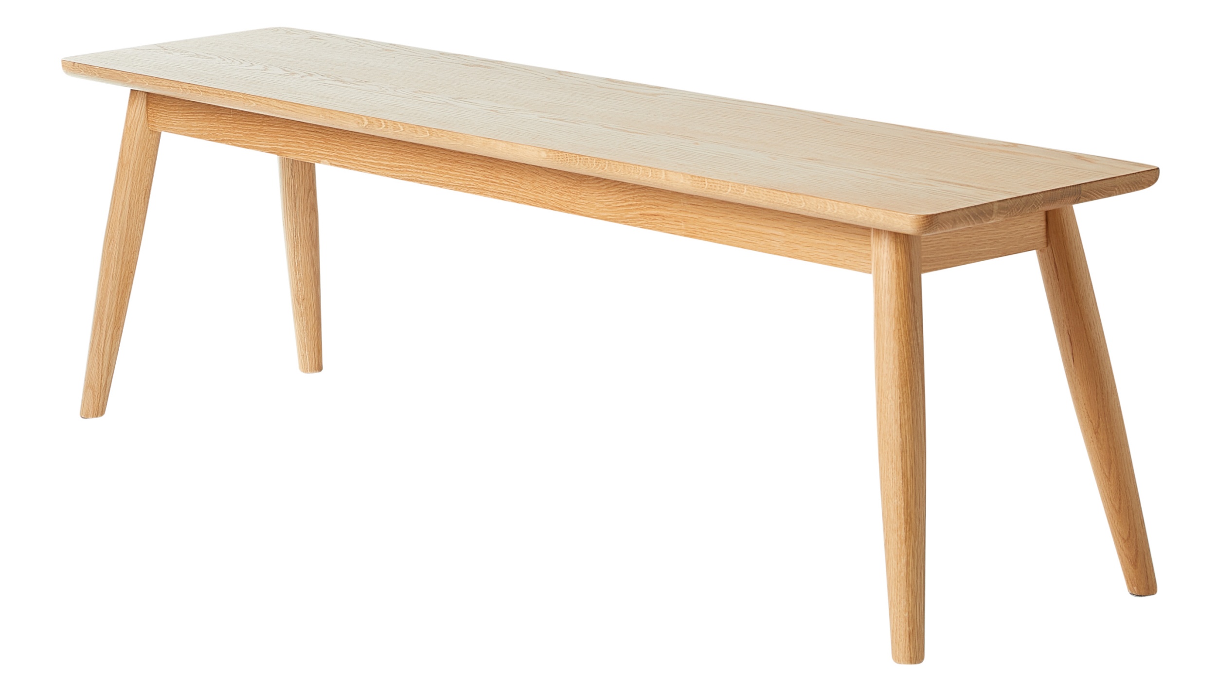 Ławka drewniana Visimmy 150 cm dąb - zdjęcie 1