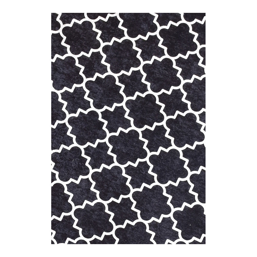 Dywan nowoczesny Melinder czarno-biały - zdjęcie 1