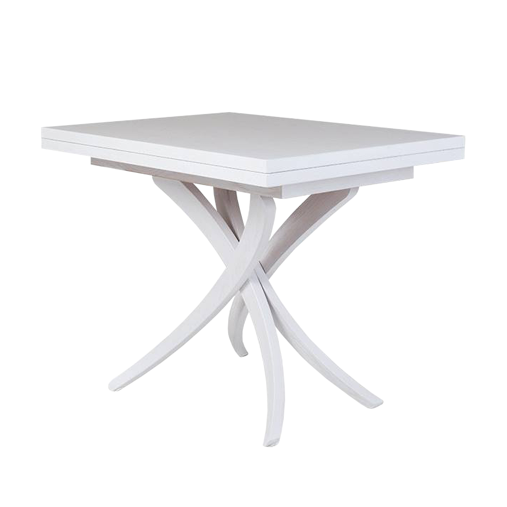 Stół rozkładany Spider 3w1 70-140x100 cm biały - zdjęcie 1