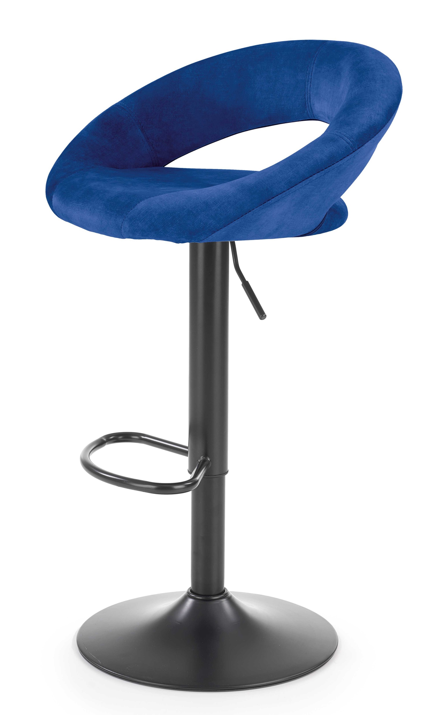 Hoker tapicerowany Wardion granatowy - zdjęcie 1