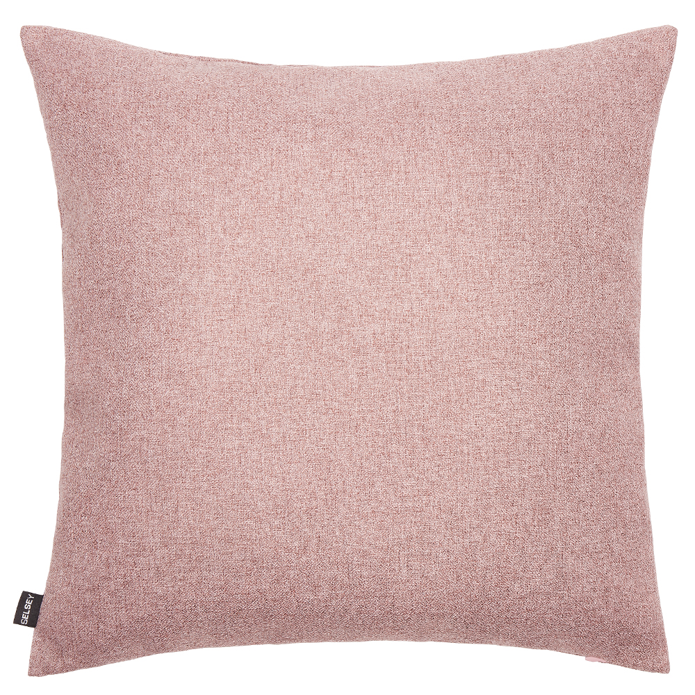 Poszewka na poduszkę Rino 45x45 cm jasnoróżowa - zdjęcie 1