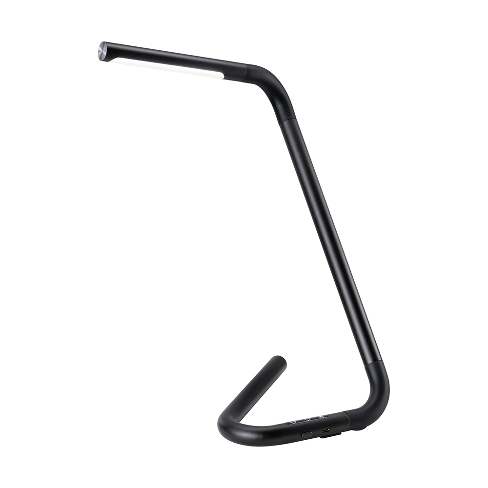 Lampka biurkowa Leroes czarna USB - zdjęcie 1