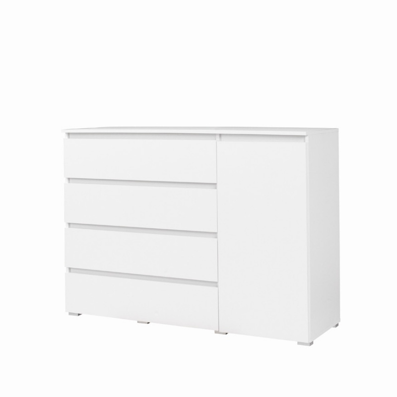 Komoda Hellnar jednodrzwiowa z czterema szufladami - zdjęcie 1