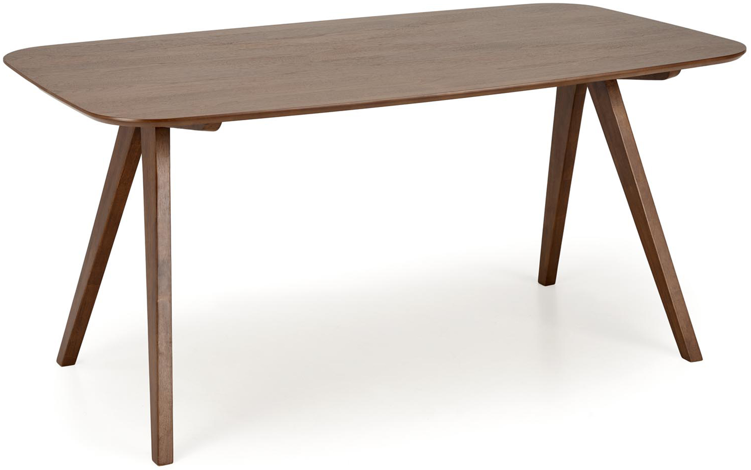 Stół do jadalni Margons 160 x 90 cm orzech - zdjęcie 1