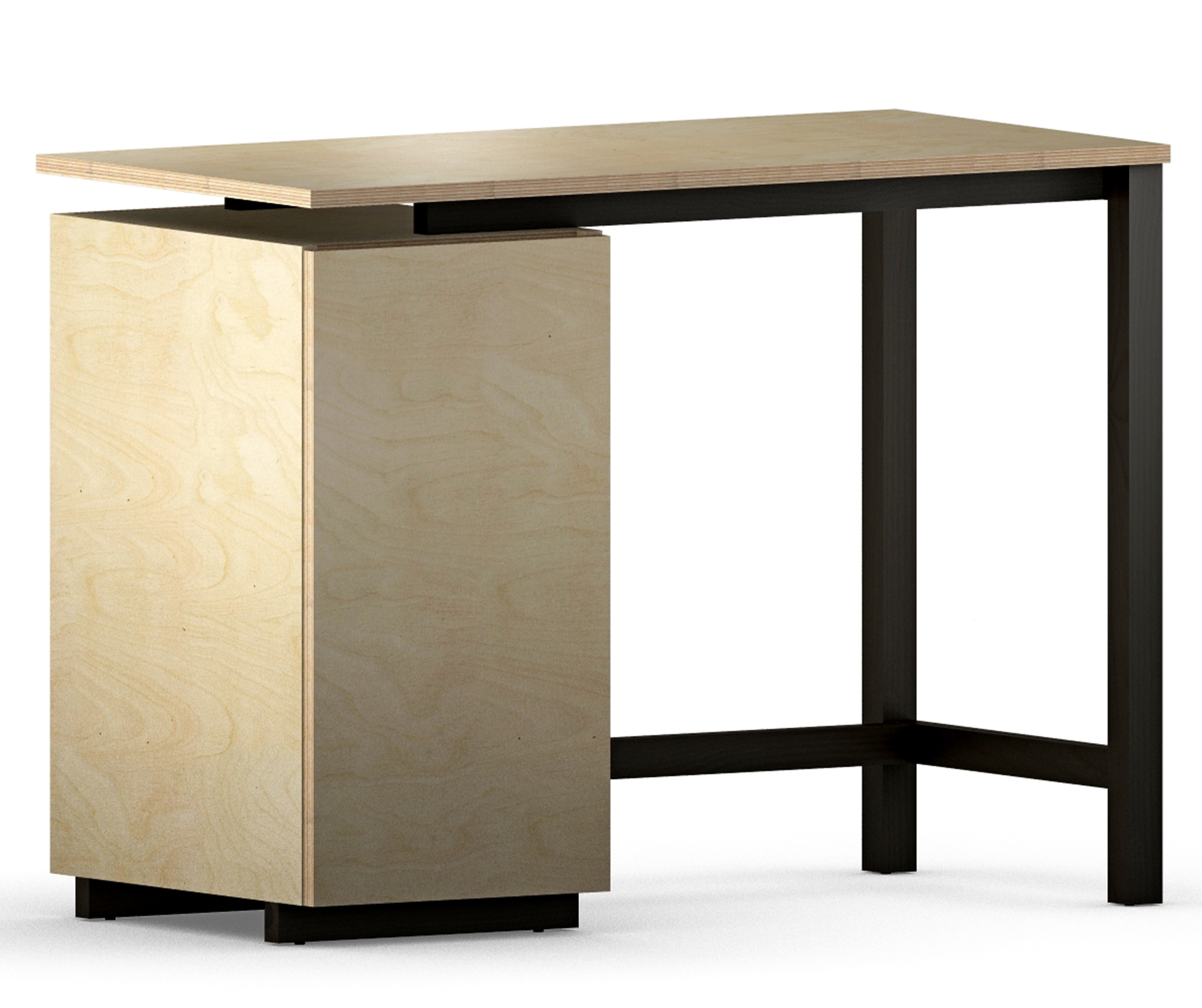 Biurko Marselle 100x50/120x60/138x60 cm z szafką - zdjęcie 1