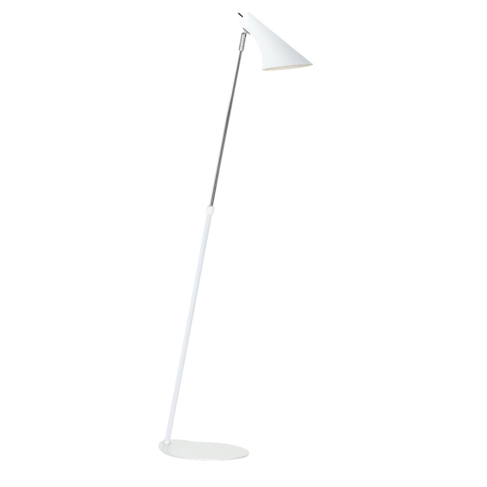 Lampa podłogowa Vanila 129 cm biała - zdjęcie 1