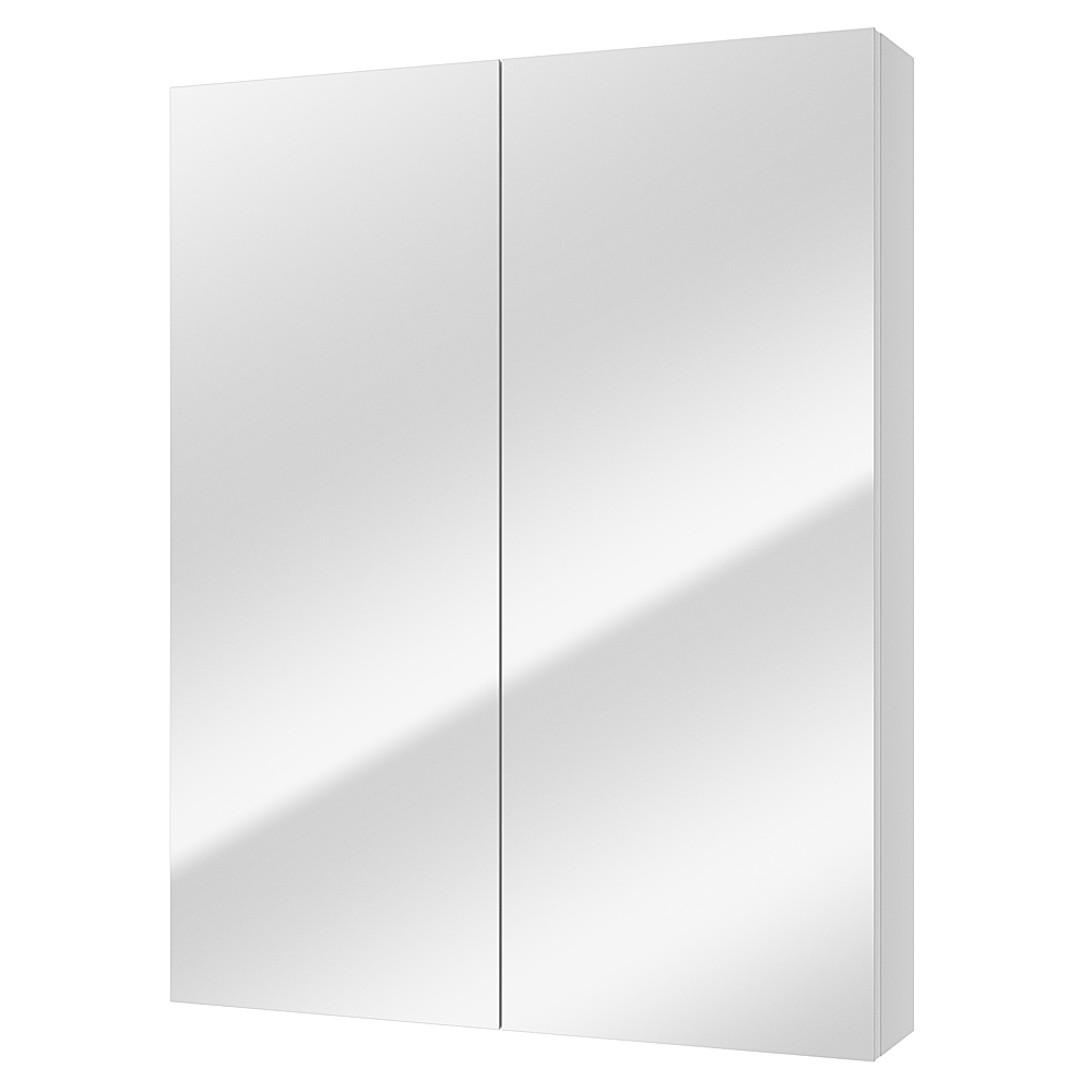 Szafka łazienkowa Stouq wisząca podwójna z lustrem 61x76 cm - zdjęcie 1