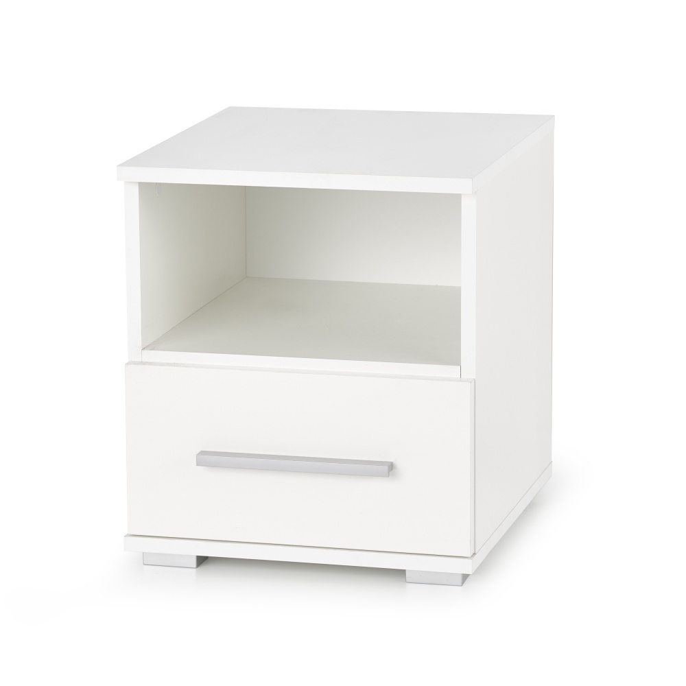 Szafka nocna Claros biała - zdjęcie 1