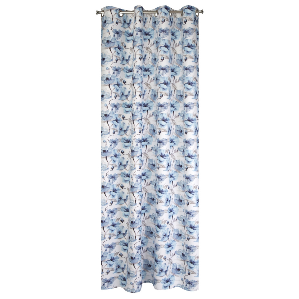 Zasłona Bovia 135x250 cm w kwiaty - zdjęcie 1