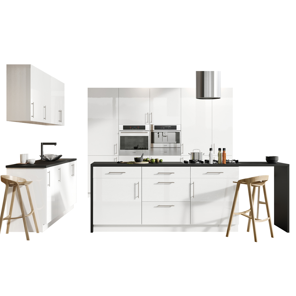 Zestaw mebli kuchennych Collesano 240 cm 9 elementów - zdjęcie 1