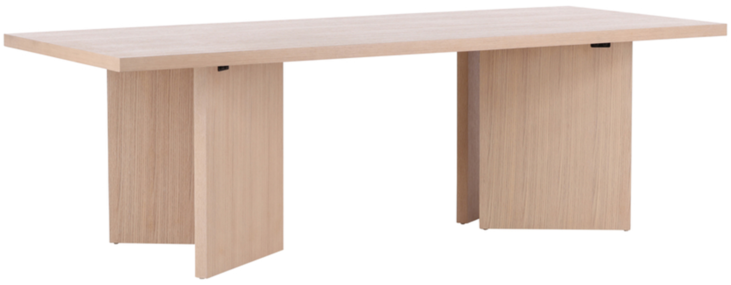Stół Mastirk 240x100 cm dąb bielony - zdjęcie 1