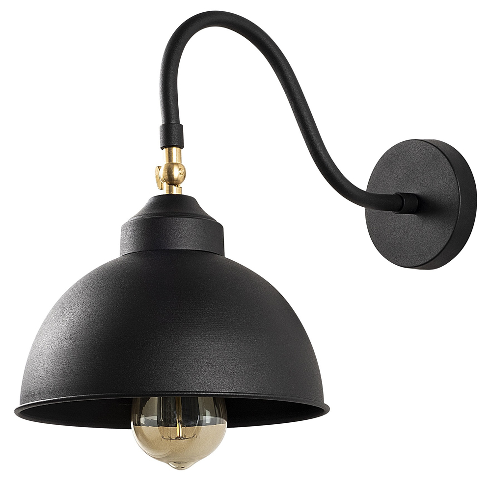 Kinkiet ścienny Ardulace czarny - zdjęcie 1