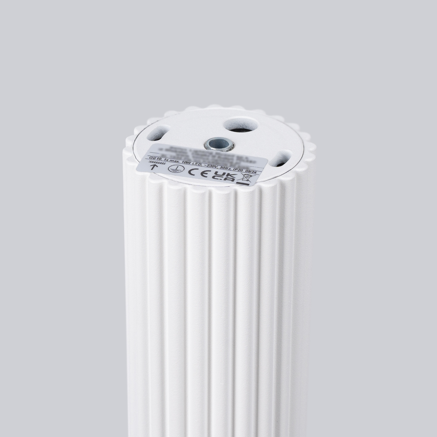 Plafon Karbon 40 cm biały