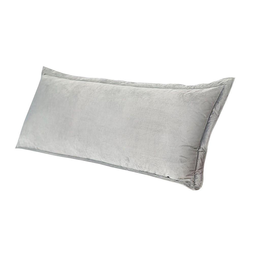 Poduszka dekoracyjna Verany szara w tkaninie wodoodpornej - zdjęcie 1