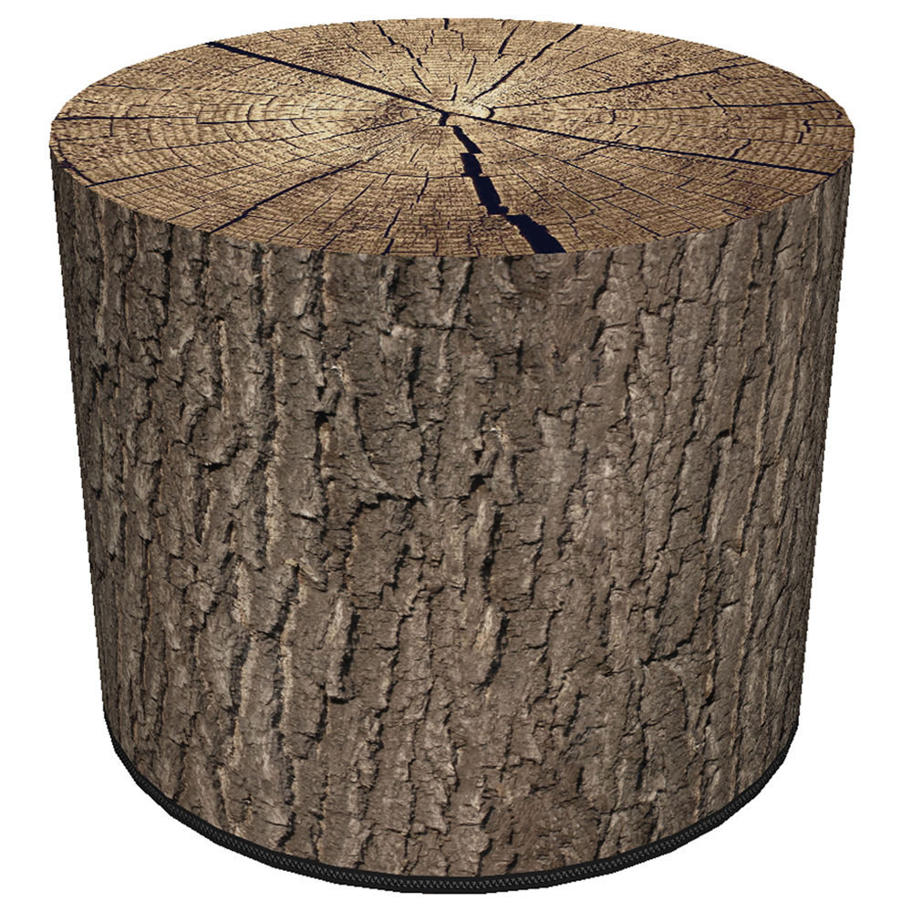 Pufa okrągła Fresvik dąb - zdjęcie 1