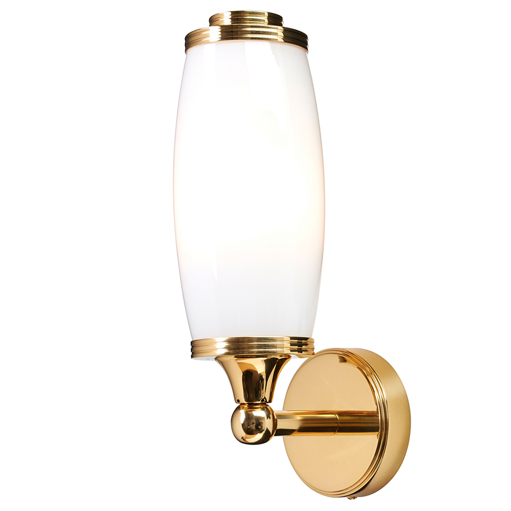 Kinkiet ścienny Elotte mosiężny - zdjęcie 1