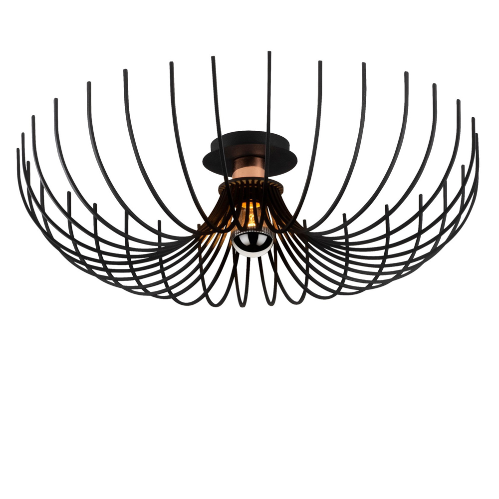 Żyrandol Skyriblent metalowy ciemny - zdjęcie 1