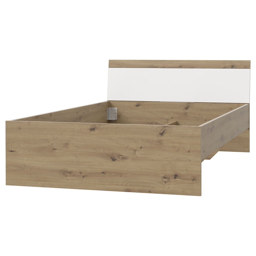 Łóżko ze stelażem Arkina 120x200 cm - zdjęcie 1