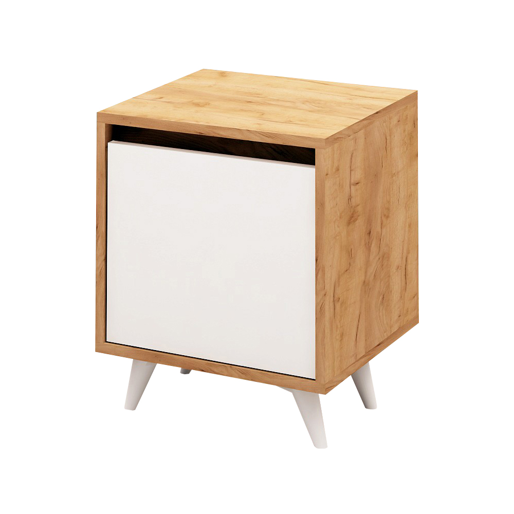 Szafka nocna Pepie biała - zdjęcie 1