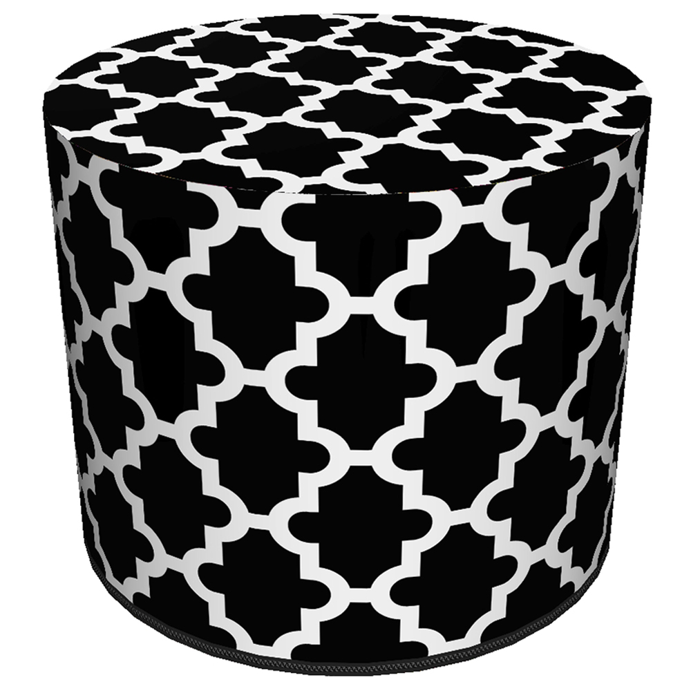 Pufa okrągła Fresvik marokańska koniczyna - zdjęcie 1