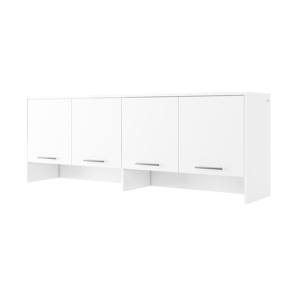 Nadstawka Concept Pro z czterema zamykanymi szafkami 78 cm Biały  - zdjęcie 6