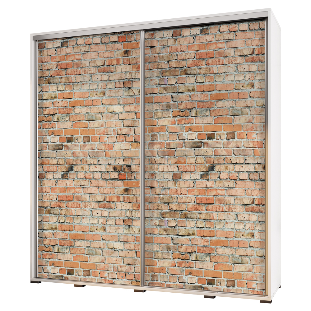 Szafa Wenecja 205 cm Cegiełki - zdjęcie 1