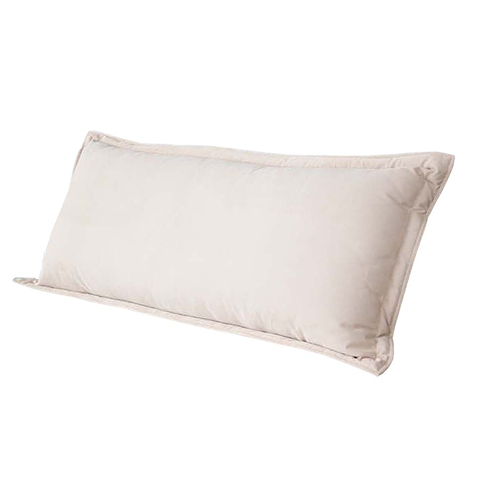 Poduszka dekoracyjna Verany beżowa w tkaninie wodoodpornej - zdjęcie 1