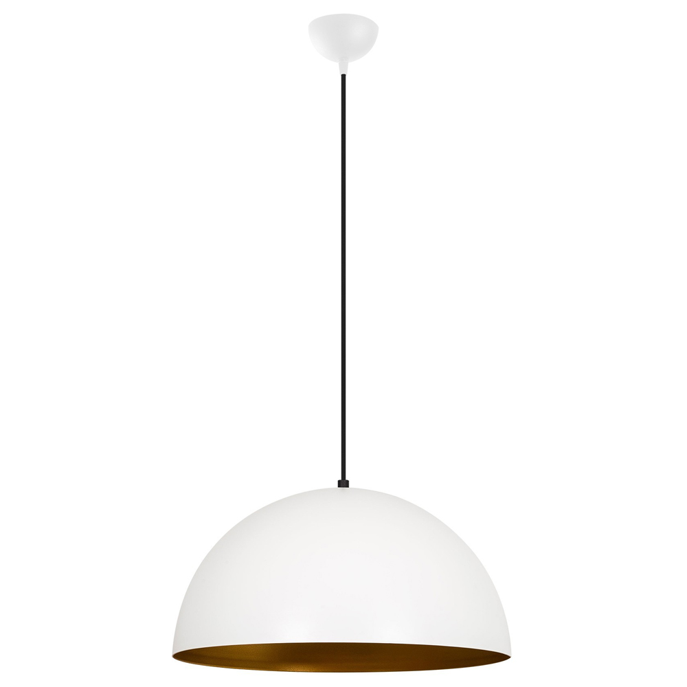 Lampa sufitowa Rientaki średnica 50 cm biała - zdjęcie 1