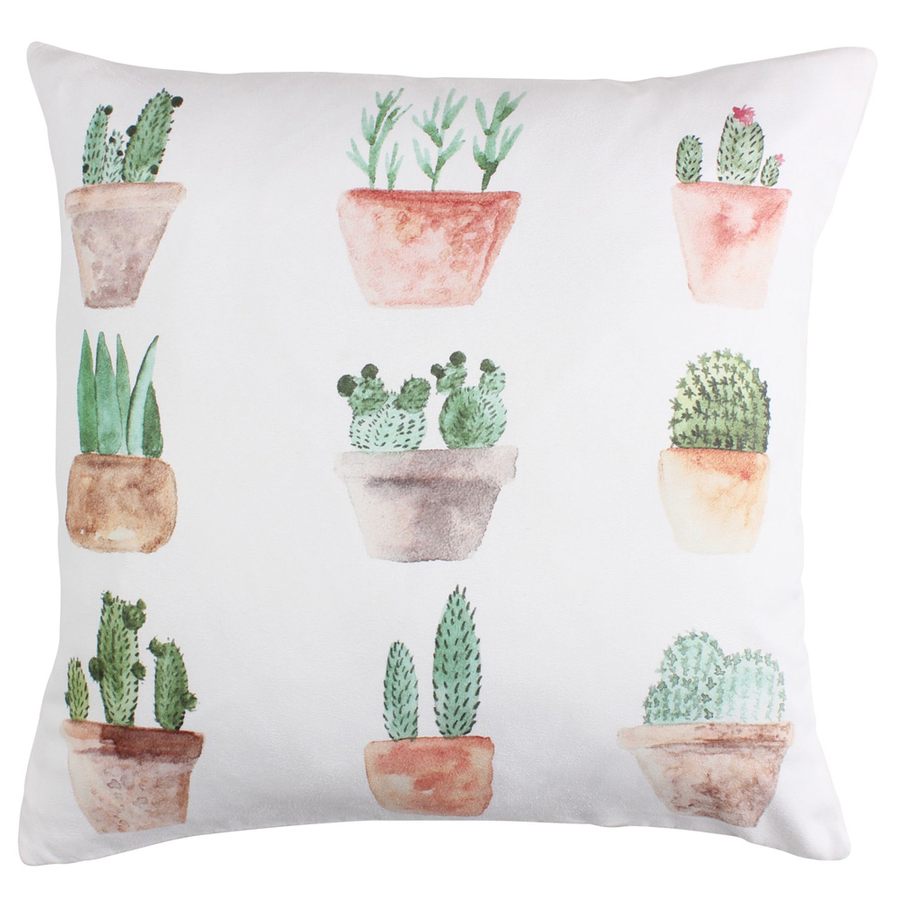 Poduszka Yukka 42x42 cm biała - zdjęcie 1